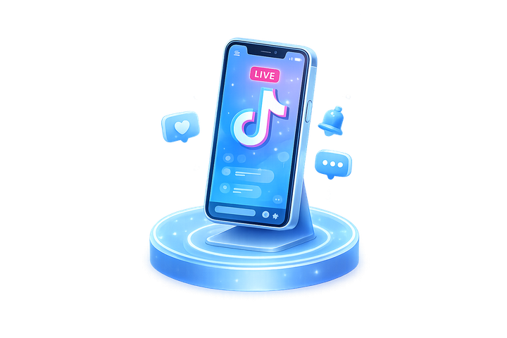 TikTok 手机直播设备